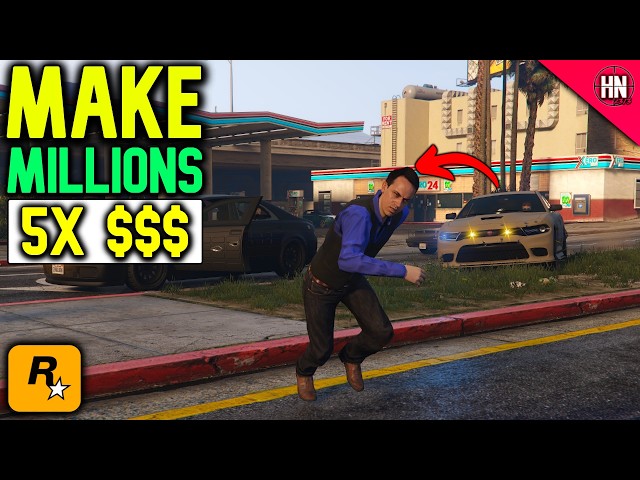 How To MAKE MILLIONS With 5x$$$ VIP Work In GTA Online