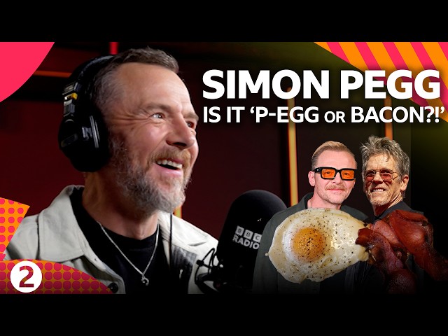 Simon Pegg: 'The Undeclared War', The Real GCHQ, + unhinged game 'P-Egg or Bacon?!'