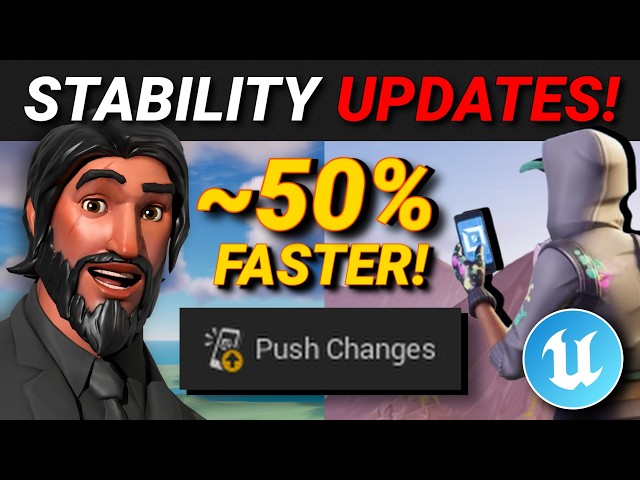 Pushing Changes 50% FASTER, Live Edit in Game & More Stability for Fortnite Creative/UEFN!