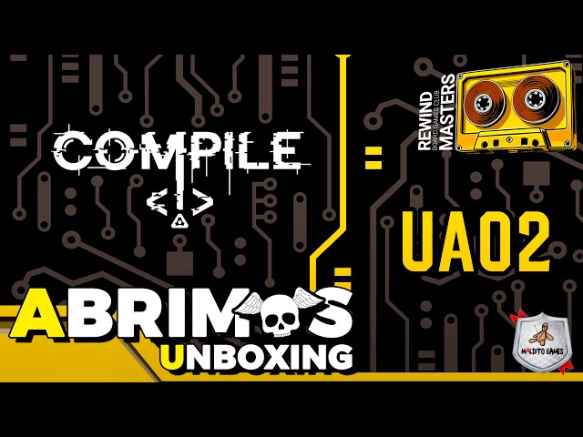 👾 Unboxing COMPILE UA02 (Maldito Games) — New Protocols! | Rewind Masters