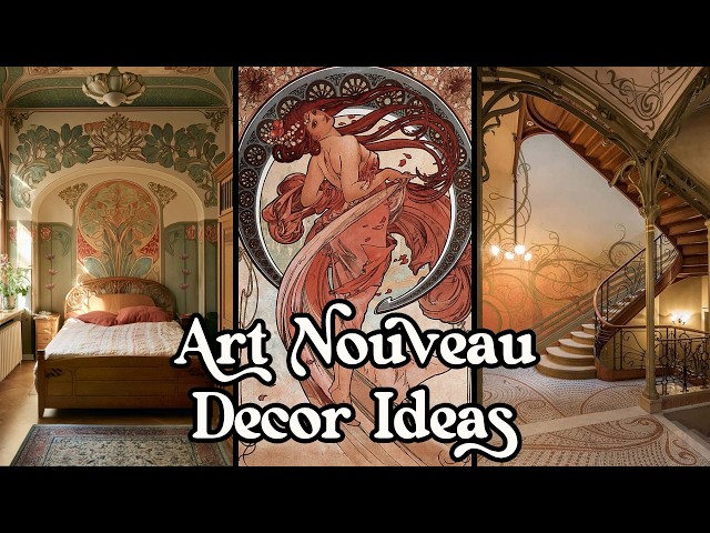 Diseño de interiores Art Nouveau