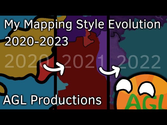 My Mapping Style Evolution 2020-2023 || 1 Year Channel Special