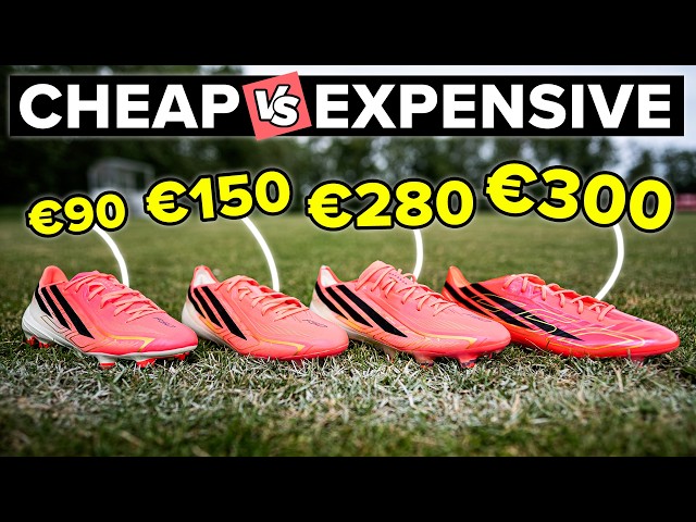 CHEAP vs EXPENSIVE adidas F50 Hyperfast explained!