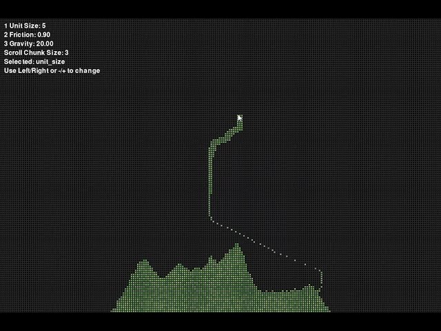 Sand Sim In Python using Pygame