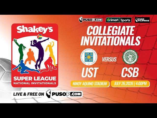Shakey’s 2026 Super League National Invitationals | UST vs CSB