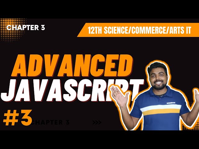 #3 Advanced Javascript | Maharashtra Board | Switch Case