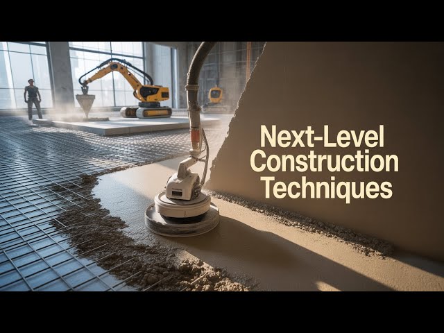 13 Next-Level Construction Machines & Building Innovations You Must See | Robotics, Flooring