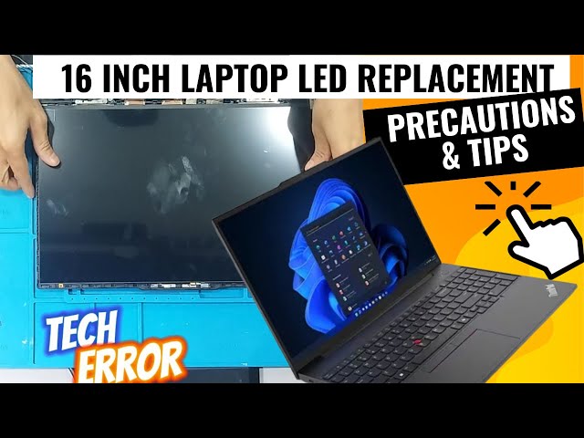 EXPERTS Agree This Is The BEST Way To Replace Your ThinkPad Screen
