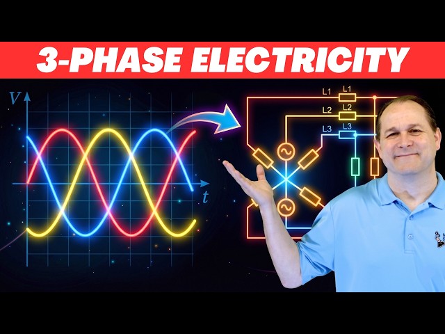 01 - What is 3-Phase Power? Three Phase Electricity Tutorial