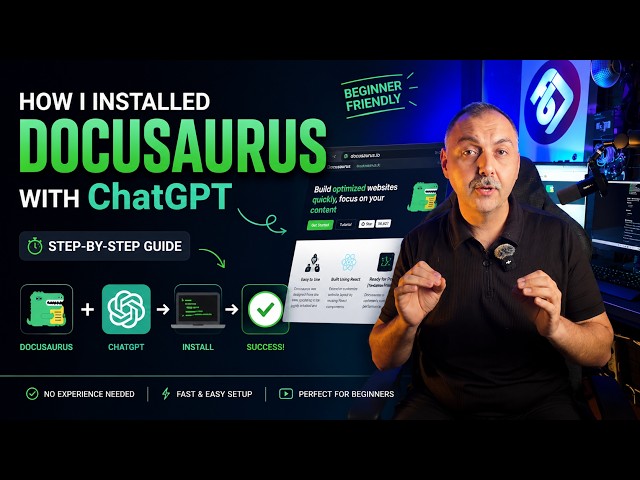 How I Installed Docusaurus with ChatGPT
