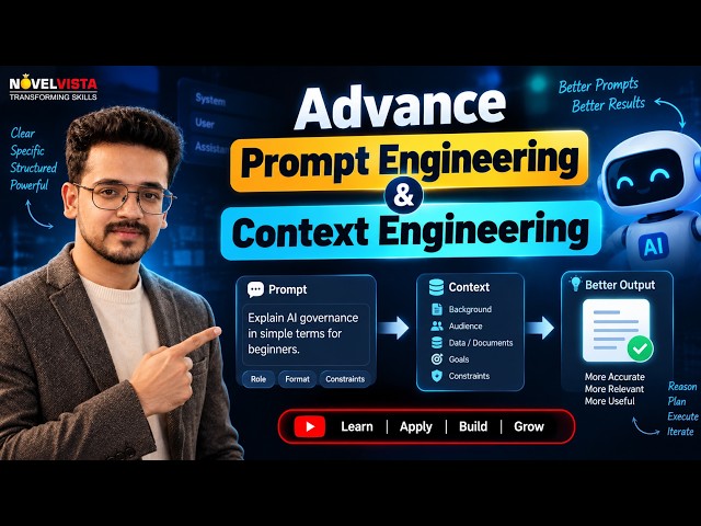 Advanced Prompt Engineering & Context Engineering Explained | Get Better AI Results