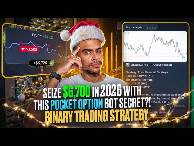 SEIZE $6,700 IN 2026 WITH THIS POCKET OPTION BOT SECRET?! | BINARY TRADING STRATEGY