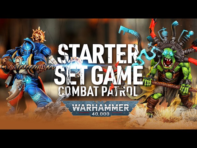 Beginner Friendly Warhammer 40,000 Starter Set Combat Patrol Game