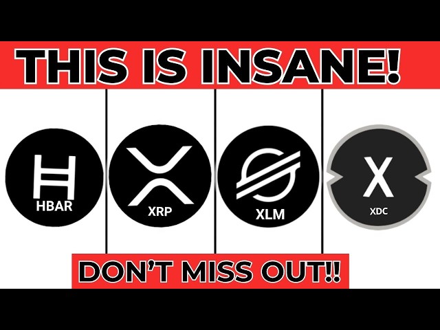 XRP, HBAR, XLM, ONDO & XDC Holders - Don't Get Left OUT!?