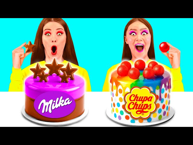 Cake Decorating Challenge | Cool Creative Hacks by PaRaRa Challenge