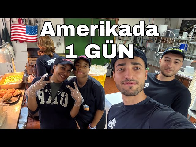 Amerika’da 1 günüm (Vlog)🇺🇸 Ne iş yapıyoruz? 2. İş bulmak!? Wat 2025