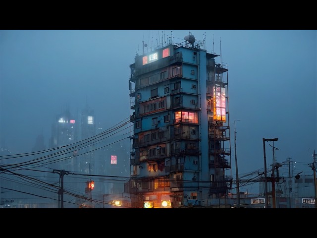 Neon Divide – Atmospheric Dystopian Dark Ambient – Cyberpunk Soundscape Journey