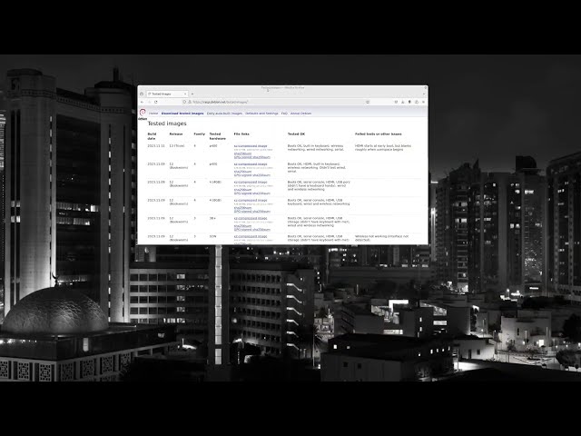 Raspberry Pi Debian Installation