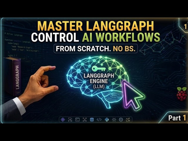 Master LangGraph: Build & Control Complex AI Workflows (Part 1)