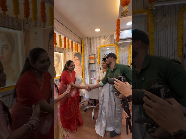 Narmadha Bridal Studio Inauguration (Makeup and Saree Draping) @narmadha_prepleating_services