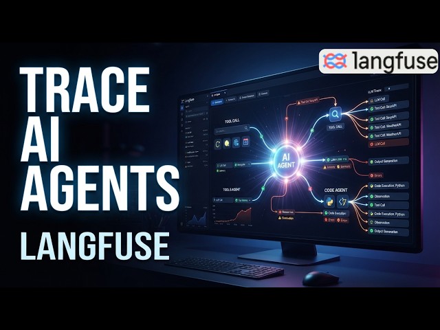#25 How to Monitor AI Agents with Langfuse | Tool Calling & Code Agents