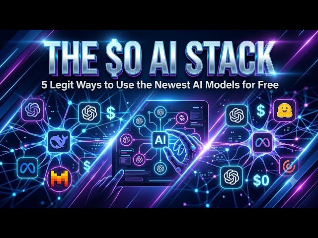 The $0 AI Stack: 5 Legit Ways to Use the Newest AI Models for Free