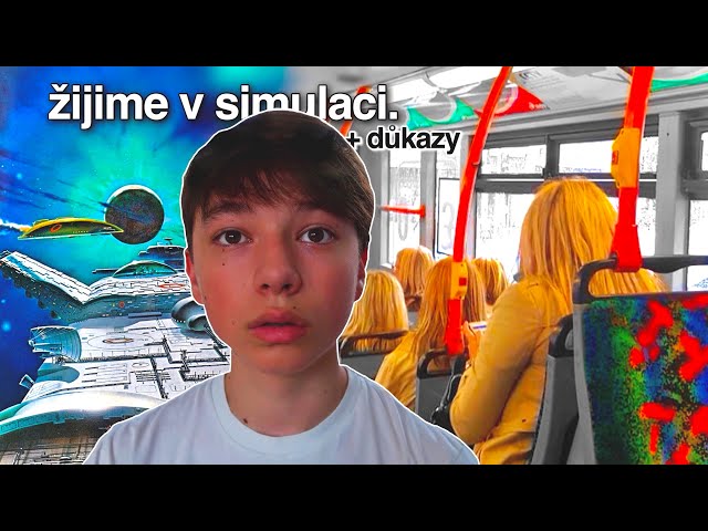 KONSPIRAČNÍ TEORIE SIMULACE + DŮKAZY!🤯😱 JE NÁŠ SVĚT A VŠECHNO SIMULACE? ŽIJEME V SIMULACI?😳 | tadeas