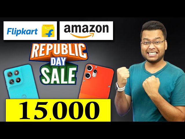 Best Smartphone under 15000 in Flipkart Republic Day Sale 2026 | Flipkart Republic Day Sale & Amazon
