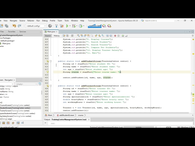 Final presentation java