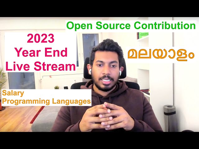 WeCode Malayalam Live Stream | Open Source Projects, Salary, Programming Languages | Bye Bye 2023