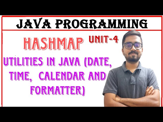 Utilities | Date | Calendar | Formatter | Java Programming | Telugu | JNTU