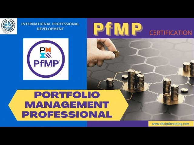 PfMP Certification - An Overview / International Professional Development