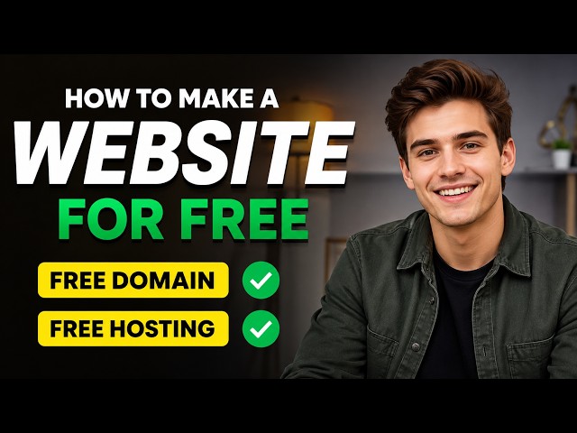 How To Create A Free Website with Free Domain & Hosting | Odoo