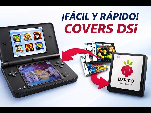 How to put COVERS on Nintendo DSi EASY and FAST with PicoCover (DSPICO)