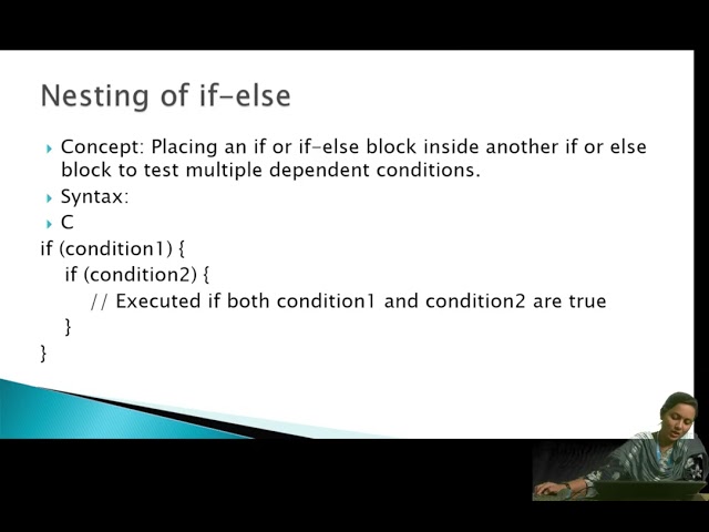 Control Statements in C
