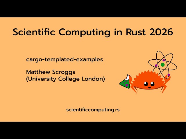 Matthew Scroggs - cargo-templated-examples