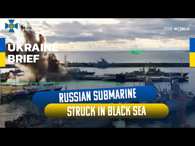 Ukraine says it hit Russian Submarine during Berlin talks | Ukraine Brief