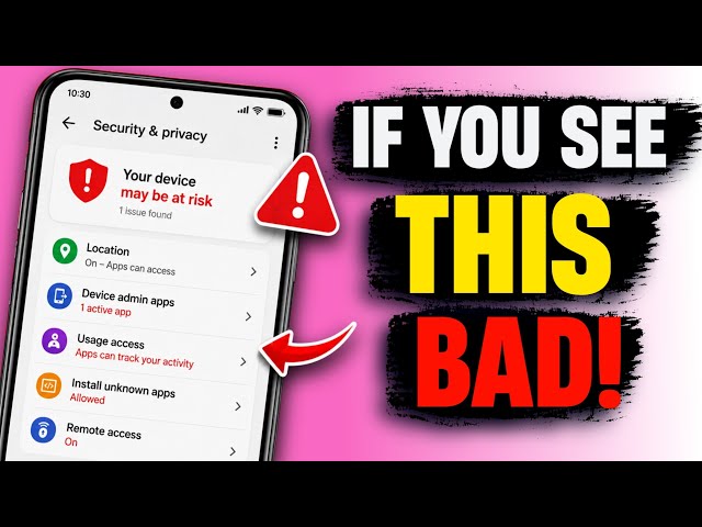 CAUTION: If You Have This You Could Be HACKED — Do This Quickly!
