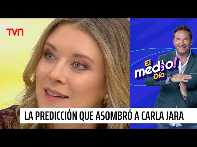 "Sacarse la rabia": La predicción en el amor que asombró a Carla Jara | El medio día