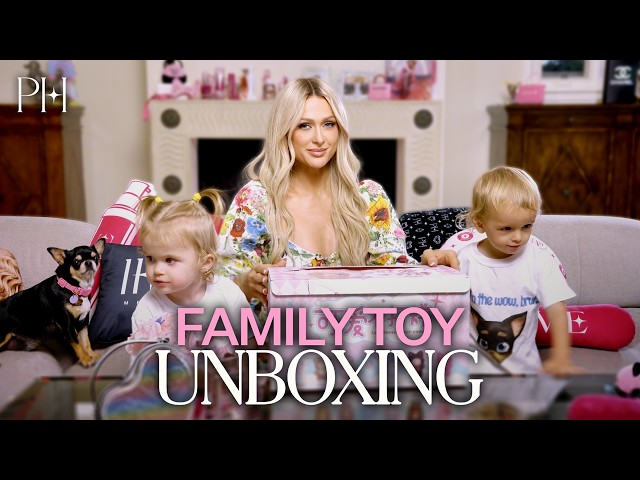Nommi Blind Box Toy Unboxing With Phoenix & London | Paris Hilton