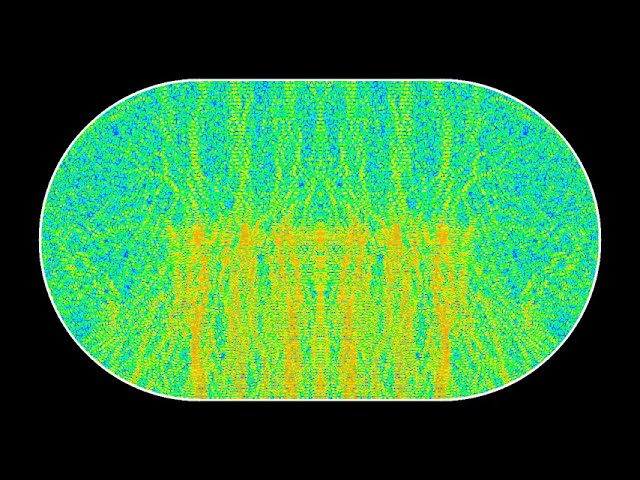 Scarred for life, no compensation - Schrödinger's equation in a stadium
