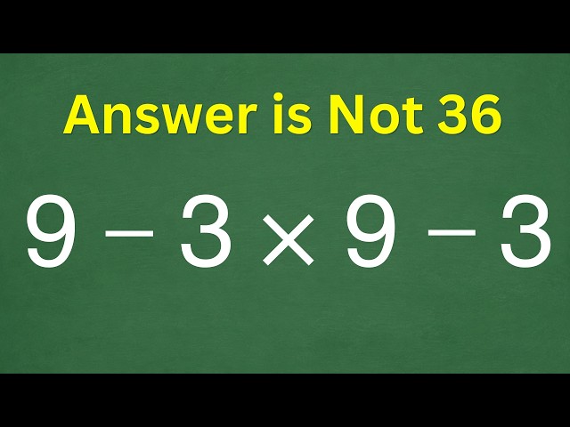 Everyone Rushes This Problem — That Is Why Everyone Gets It Wrong!