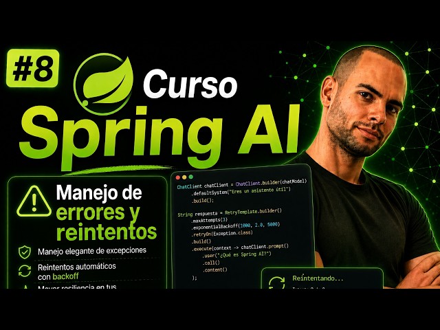 #8 Spring AI Course - Error Handling and Retries - Easy Complete Tutorial
