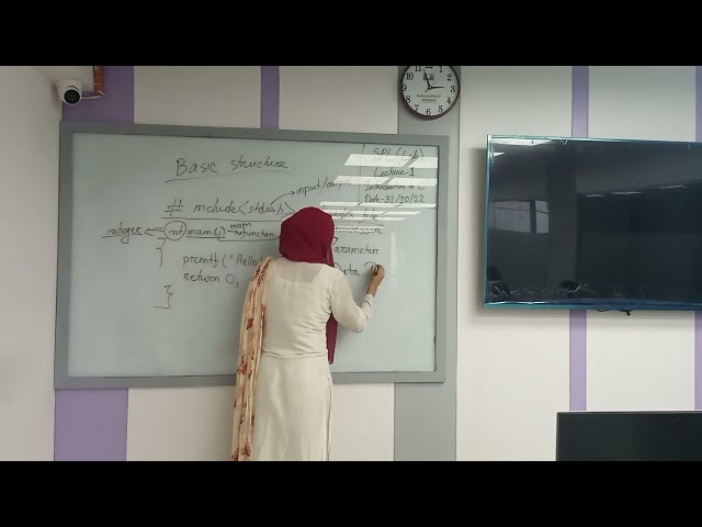 Structured Programming Language | Lab -01| CSE | Ayesha Siddiqua | University of Scholars
