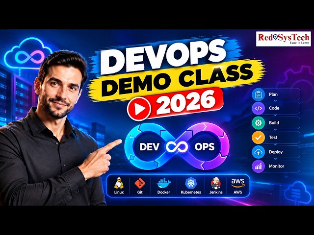 DevOps Demo Class [2026] | Learn DevOps from Scratch | CI/CD, Docker, Kubernetes & AWS