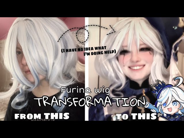 How to NOT style a genshin impact wig￼.