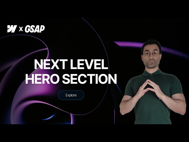 Webflow Spotlight Effect + Prism Animation (No Code + GSAP Magic & SVG Filter)