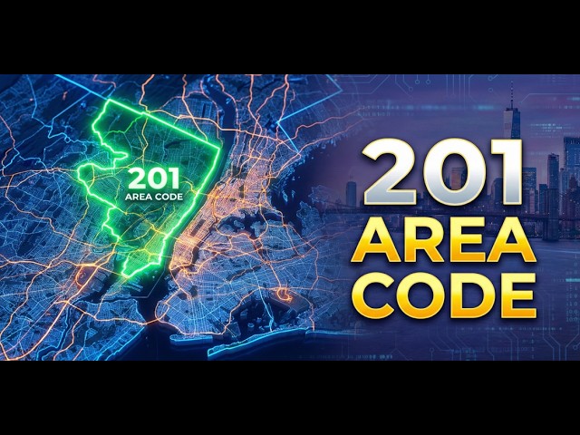 201 Area Code Explained: Location, History & Is it a Scam?