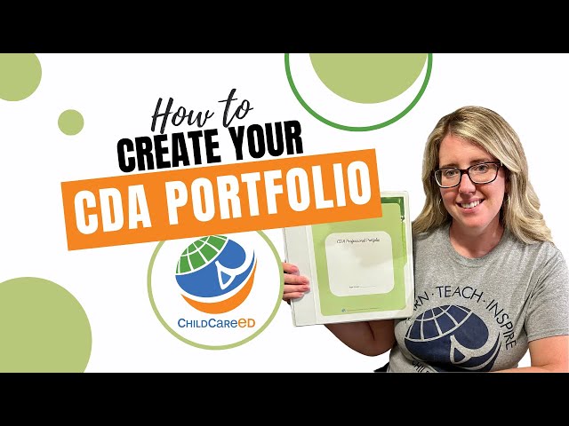 How to Create Your CDA Portfolio 🧑‍🏫