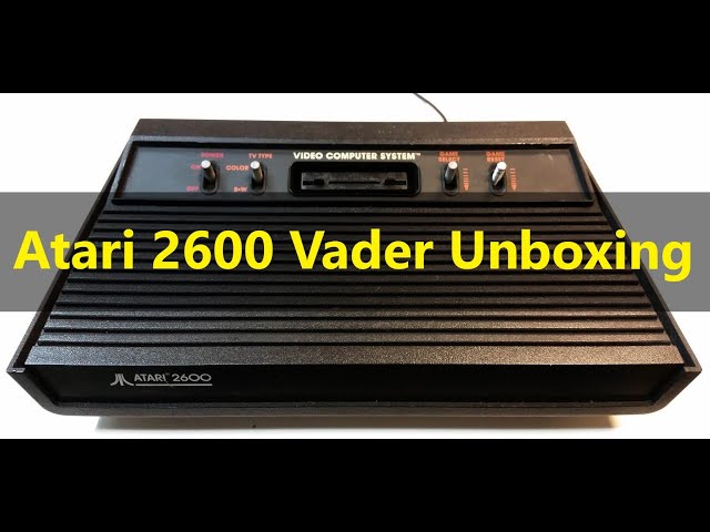 Unboxing: Atari 2600 "Vader" Console Plus Games